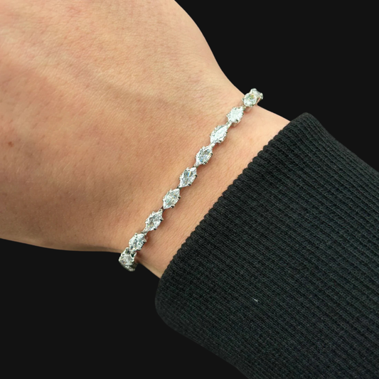 Marquise Link Bracelet