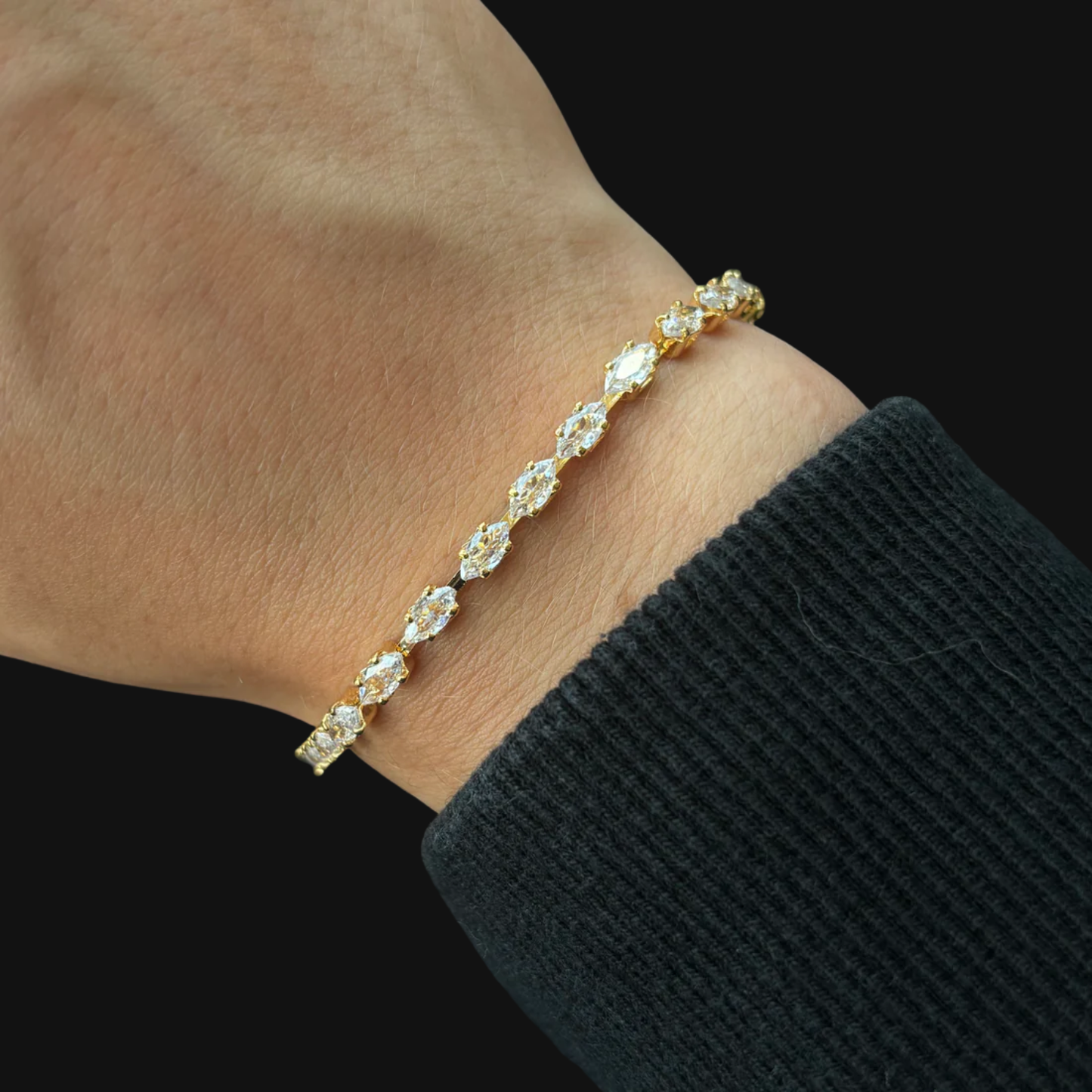 Marquise Link Bracelet
